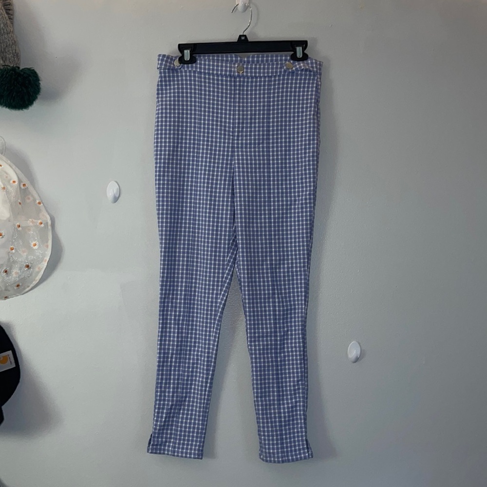 Plaid pants